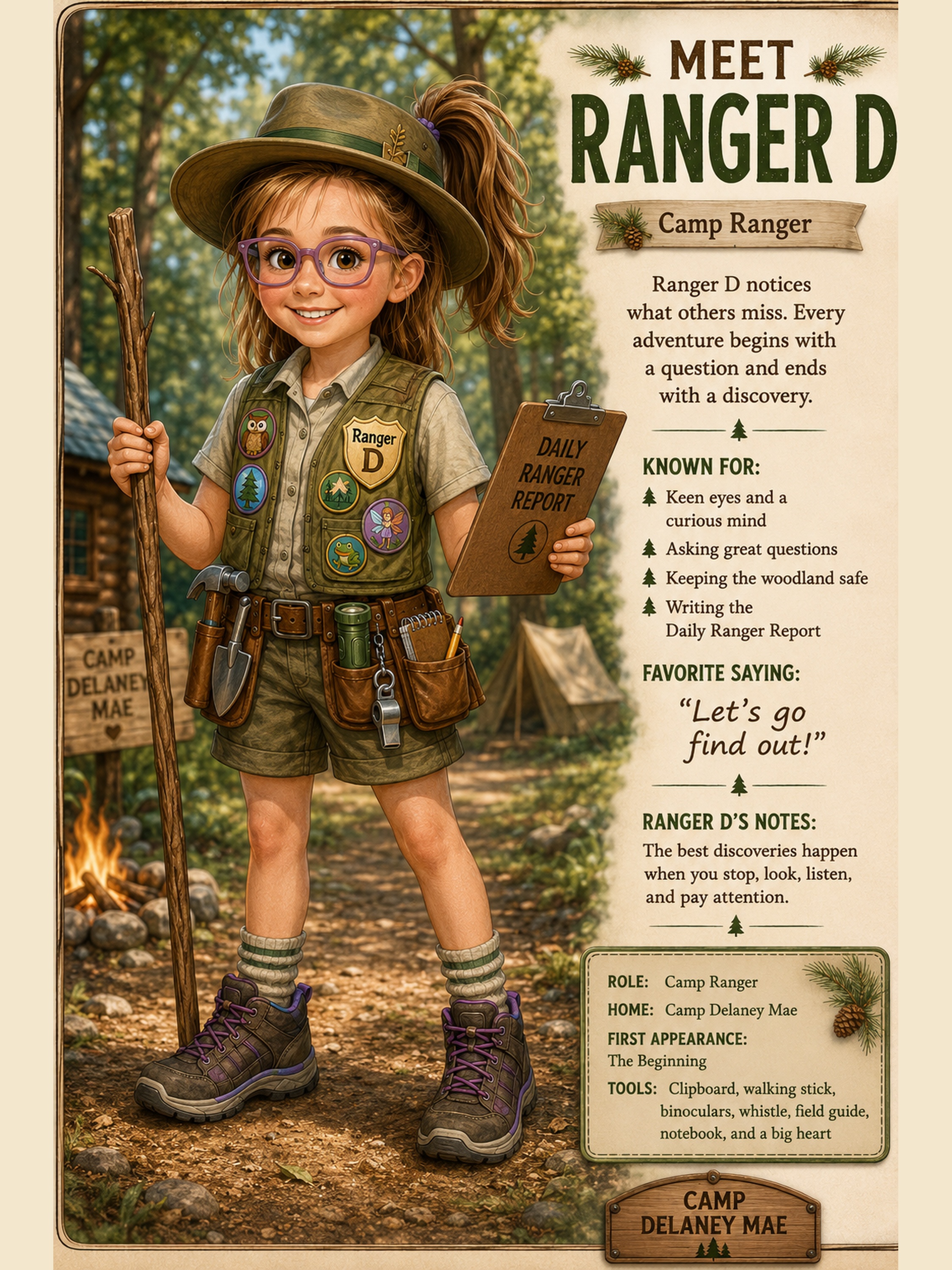 Ranger D character card